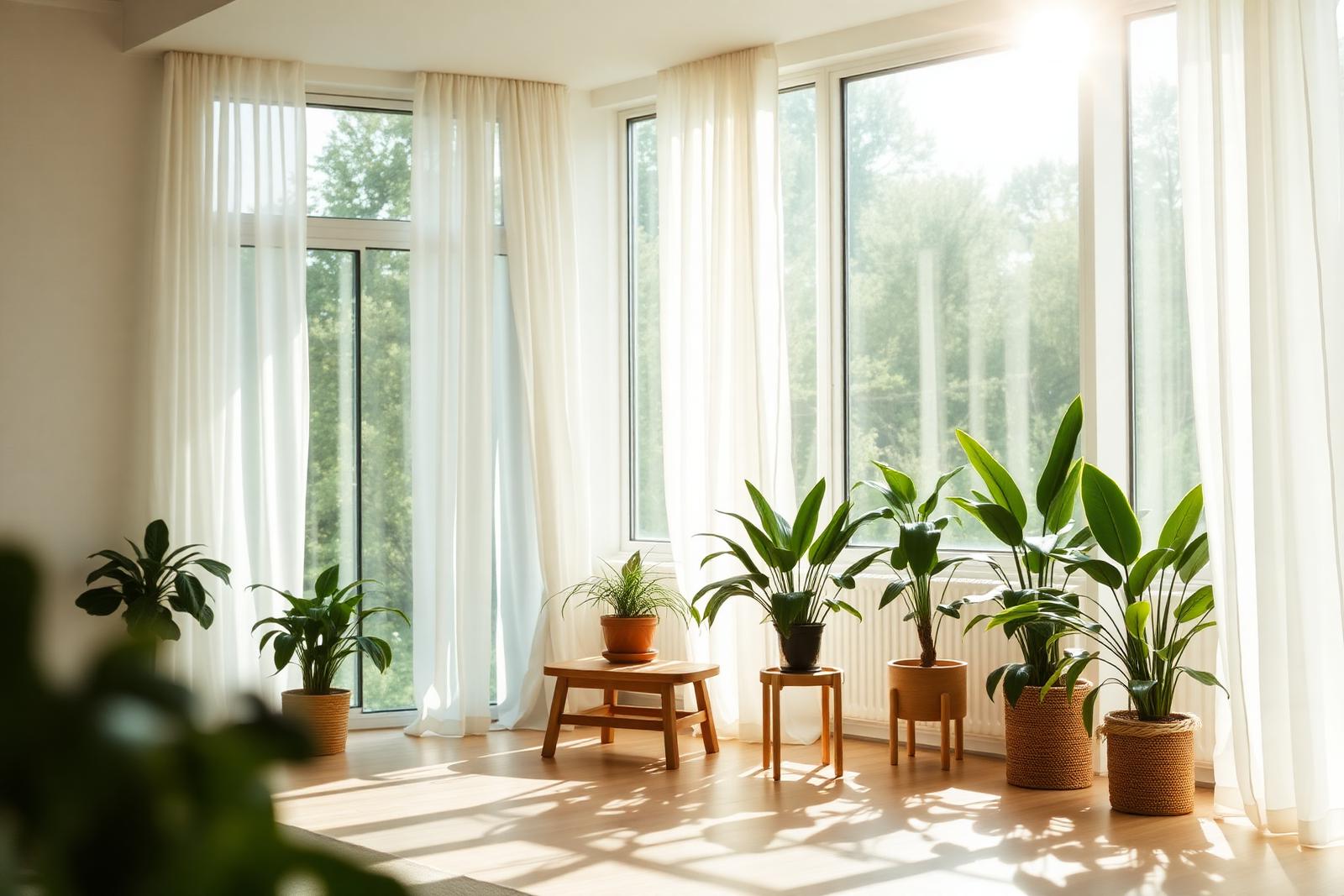 Fresh air flowing into an Essex County home after indoor air quality service by County Cooling and Heating